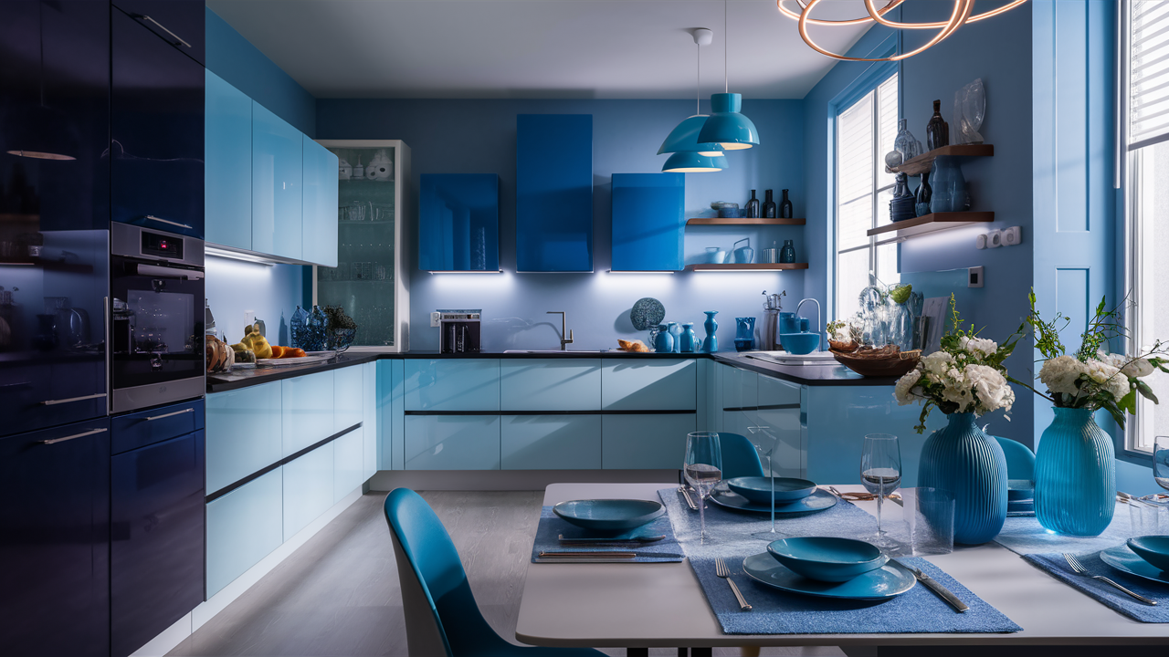 découvrez comment intégrer la couleur bleue dans votre cuisine avec des idées de décoration modernes. transformez votre espace culinaire en un havre de style et d'élégance grâce à des conseils pratiques sur l'utilisation du bleu dans les murs, les meubles et les accessoires.