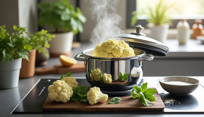 découvrez les étapes simples pour cuire le chou-fleur à la perfection dans une cocotte-minute. obtenez une texture tendre et savoureuse en un temps record grâce à nos conseils pratiques et astuces de cuisson.
